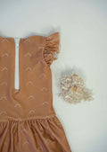 La Jolla Swimsuit Tan Print w/ Snaps